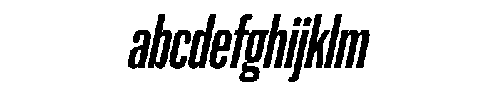 NaNHoloCompressed PREVIEW BoldItalic FONT