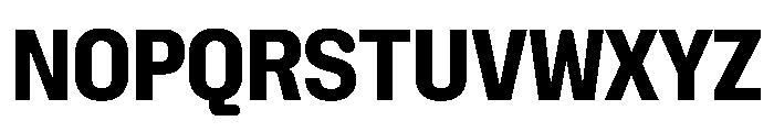 NaNHoloCondensed PREVIEW ExtraBold Font UPPERCASE