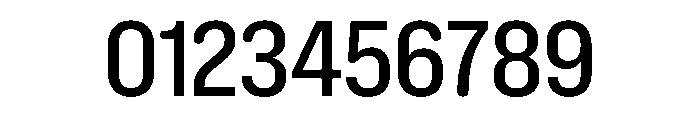 NaNHoloCondensed PREVIEW Medium Font OTHER CHARS