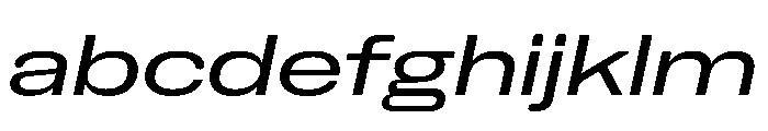 NaNHoloExtraWide PREVIEW Italic FONT