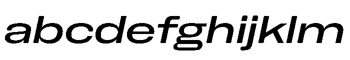 NaNHoloExtraWide PREVIEW MediumItalic FONT