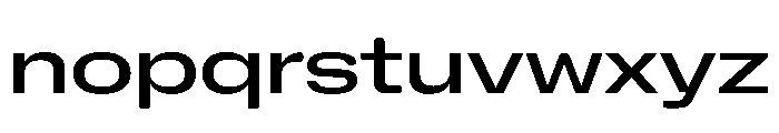 NaNHoloExtraWide PREVIEW Medium Font LOWERCASE
