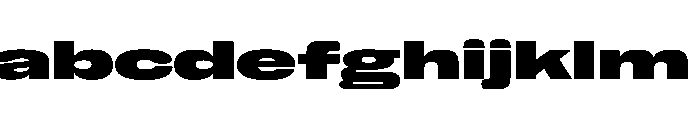 NaNHoloGigaWide PREVIEW Black FONT