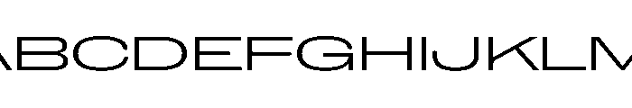 NaNHoloGigaWide PREVIEW Blond Font UPPERCASE