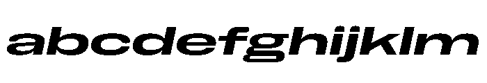NaNHoloGigaWide PREVIEW BoldItalic FONT