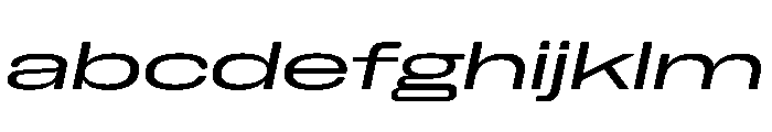NaNHoloGigaWide PREVIEW Italic FONT