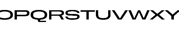 NaNHoloGigaWide PREVIEW Medium Font UPPERCASE