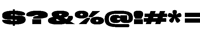 NaNHoloGigawide Ultra Font OTHER CHARS