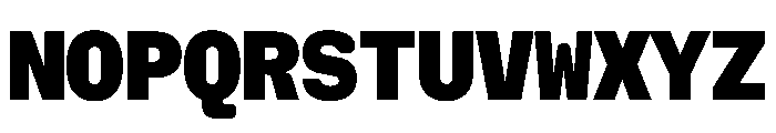 NaNHoloMono Black Font UPPERCASE