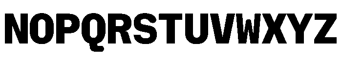 NaNHoloMono ExtraBold Font UPPERCASE