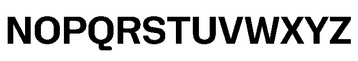 NaNHoloNarrow PREVIEW Bold Font UPPERCASE
