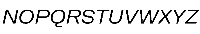 NaNHoloStandard PREVIEW BlondItalic Font UPPERCASE
