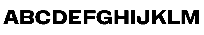 NaNHoloStandard PREVIEW ExtraBold Font UPPERCASE