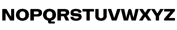 NaNHoloStandard PREVIEW ExtraBold Font UPPERCASE