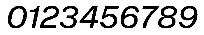 NaNHoloStandard PREVIEW Italic Font OTHER CHARS