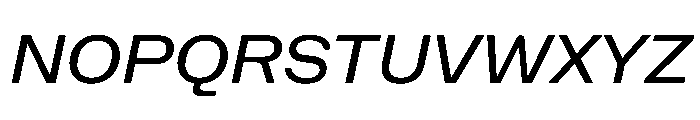 NaNHoloStandard PREVIEW Italic Font UPPERCASE