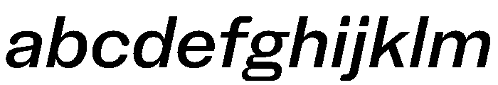 NaNHoloStandard PREVIEW MediumItalic FONT