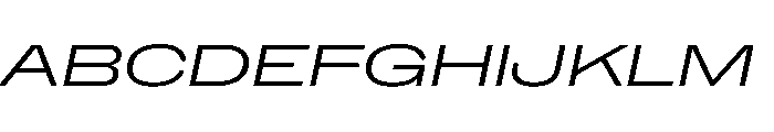 NaNHoloUltraWide PREVIEW BlondItalic Font UPPERCASE