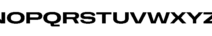 NaNHoloUltraWide PREVIEW Bold Font UPPERCASE