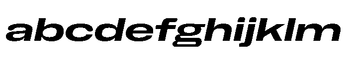NaNHoloUltraWide PREVIEW BoldItalic FONT