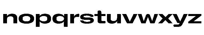 NaNHoloUltraWide PREVIEW Bold Font LOWERCASE