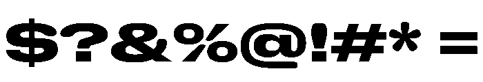 NaNHoloUltraWide PREVIEW ExtraBold Font OTHER CHARS