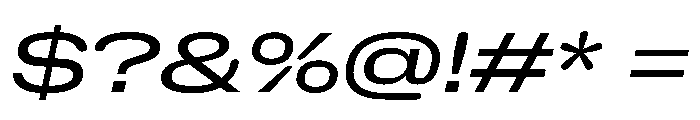 NaNHoloUltraWide PREVIEW Italic Font OTHER CHARS