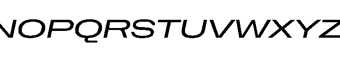 NaNHoloUltraWide PREVIEW Italic Font UPPERCASE