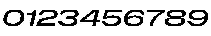 NaNHoloUltraWide PREVIEW MediumItalic Font OTHER CHARS