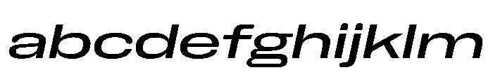 NaNHoloUltraWide PREVIEW MediumItalic FONT