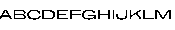 NaNHoloUltraWide PREVIEW Regular Font UPPERCASE