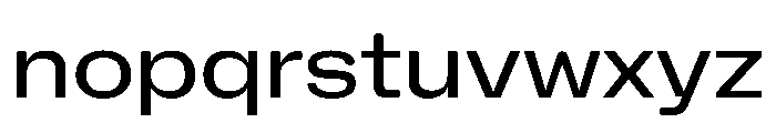 NaNHoloWide PREVIEW Regular Font LOWERCASE