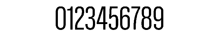 NaNHoloX Condensed PREVIEW Blond Font OTHER CHARS