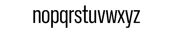 NaNHoloX Condensed PREVIEW Blond Font LOWERCASE