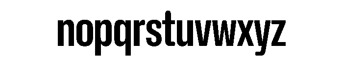NaNHoloX Condensed PREVIEW Bold Font LOWERCASE