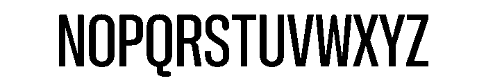 NaNHoloX Condensed PREVIEW Medium Font UPPERCASE