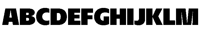 NaNHyenaNoon Black Font UPPERCASE