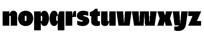 NaNHyenaNoon Black Font LOWERCASE