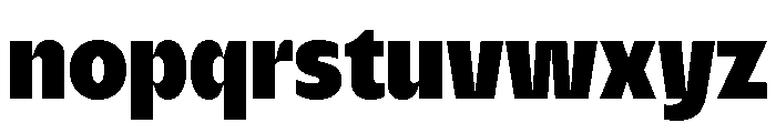 NaNHyenaNoon Bold Font LOWERCASE
