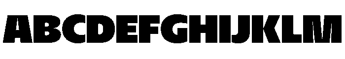 NaNHyenaNoon Ultra Font UPPERCASE