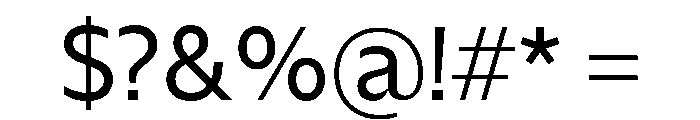 NaNHyenaNoon Font OTHER CHARS