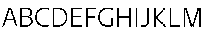 NaNHyenaSunrise Light Font UPPERCASE