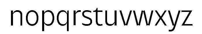 NaNHyenaSunrise Light Font LOWERCASE