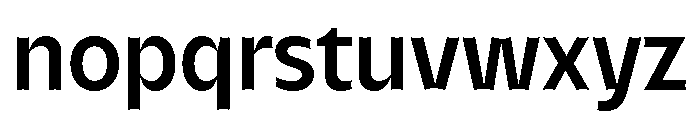 NaNHyenaSunrise Medium Font LOWERCASE