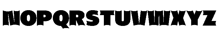 NaNHyenaSunrise Ultra Font UPPERCASE