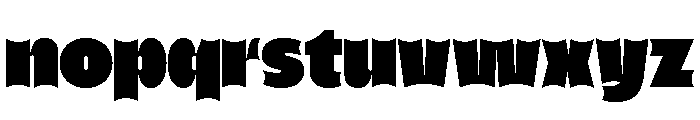 NaNHyenaSunrise Ultra Font LOWERCASE