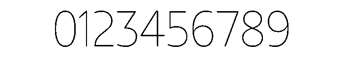 NaNHyenaSunset Thin Font OTHER CHARS