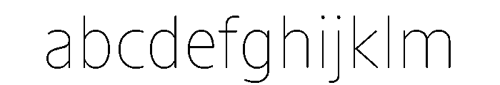 NaNHyenaSunset Thin FONT