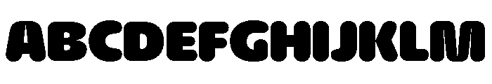 NaNHyenaSunset Ultra Font UPPERCASE