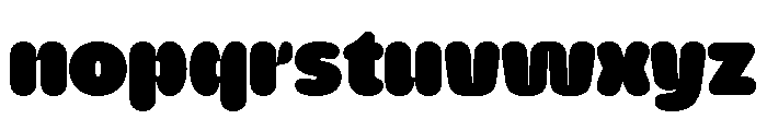 NaNHyenaSunset Ultra Font LOWERCASE